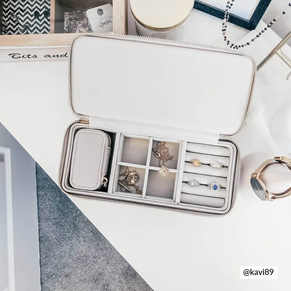 Blush Large Travel Jewellery Box - Image 7