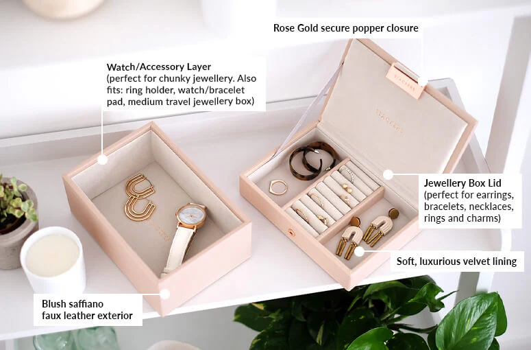 Blush Mini Jewellery Box - Image 11
