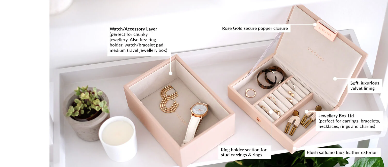 Blush Mini Jewellery Box - Image 9