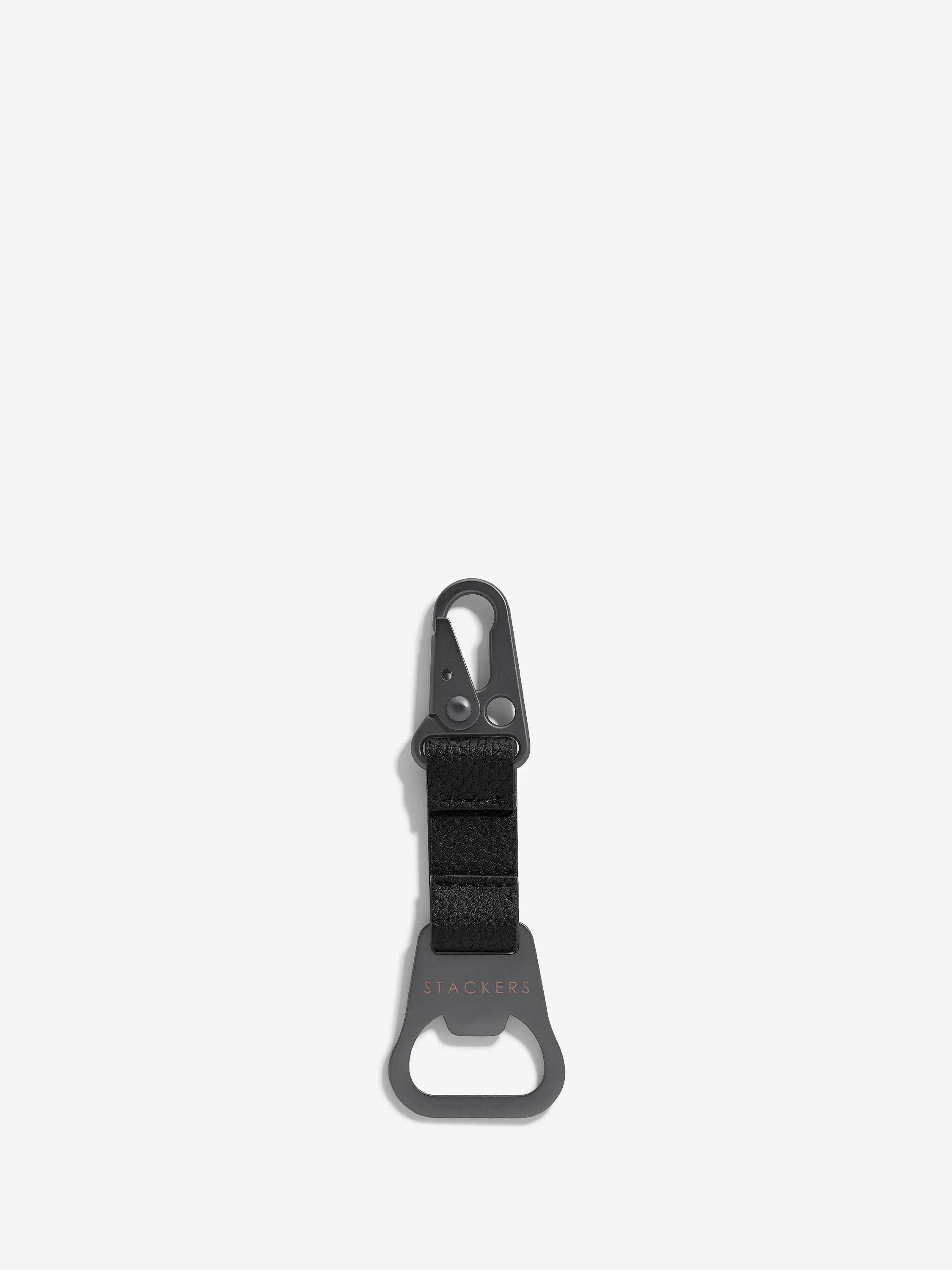 Black Bottle Opener Keyring - Image 3