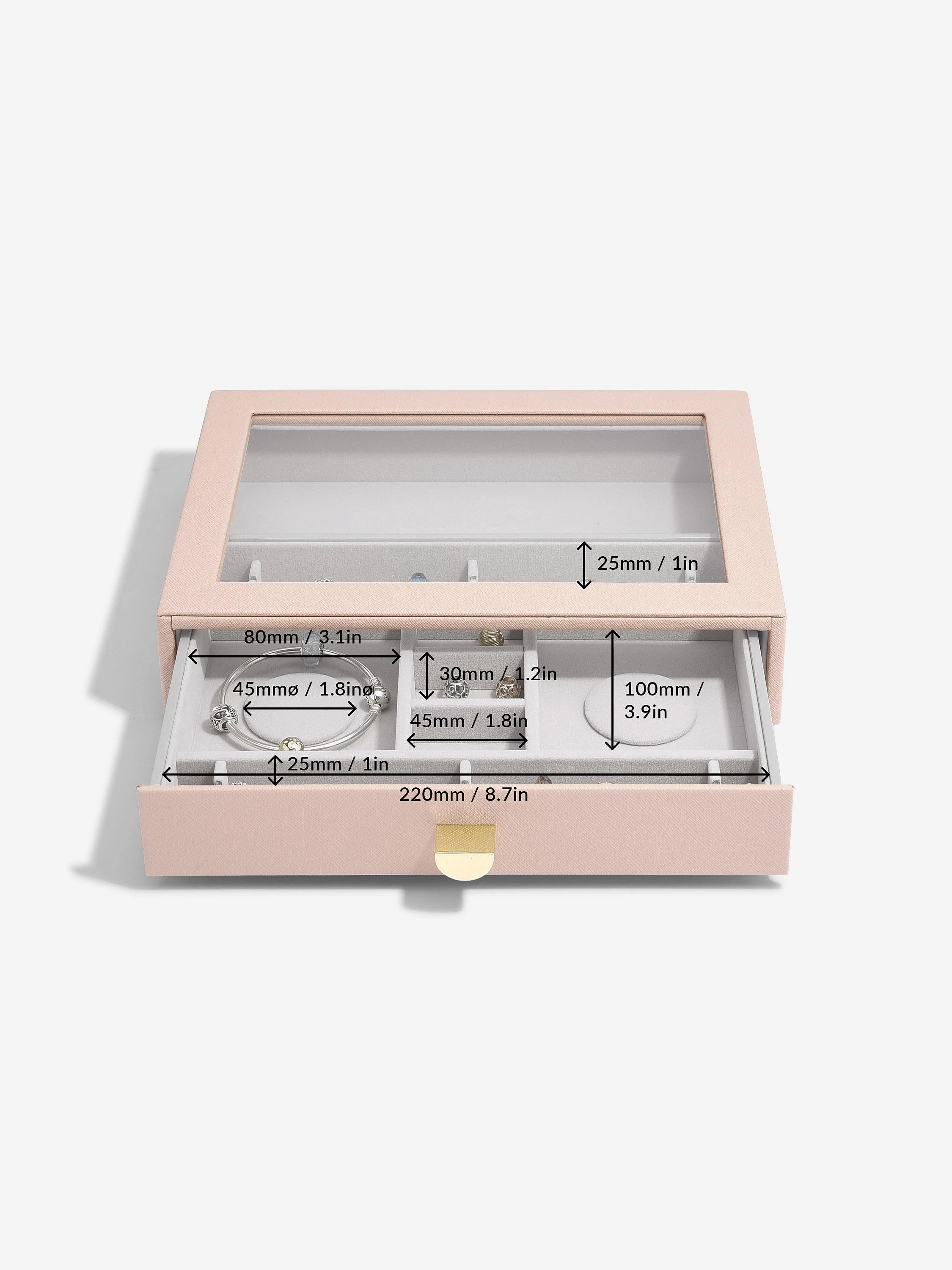 Blush Classic Bracelet Display Drawer - Image 2