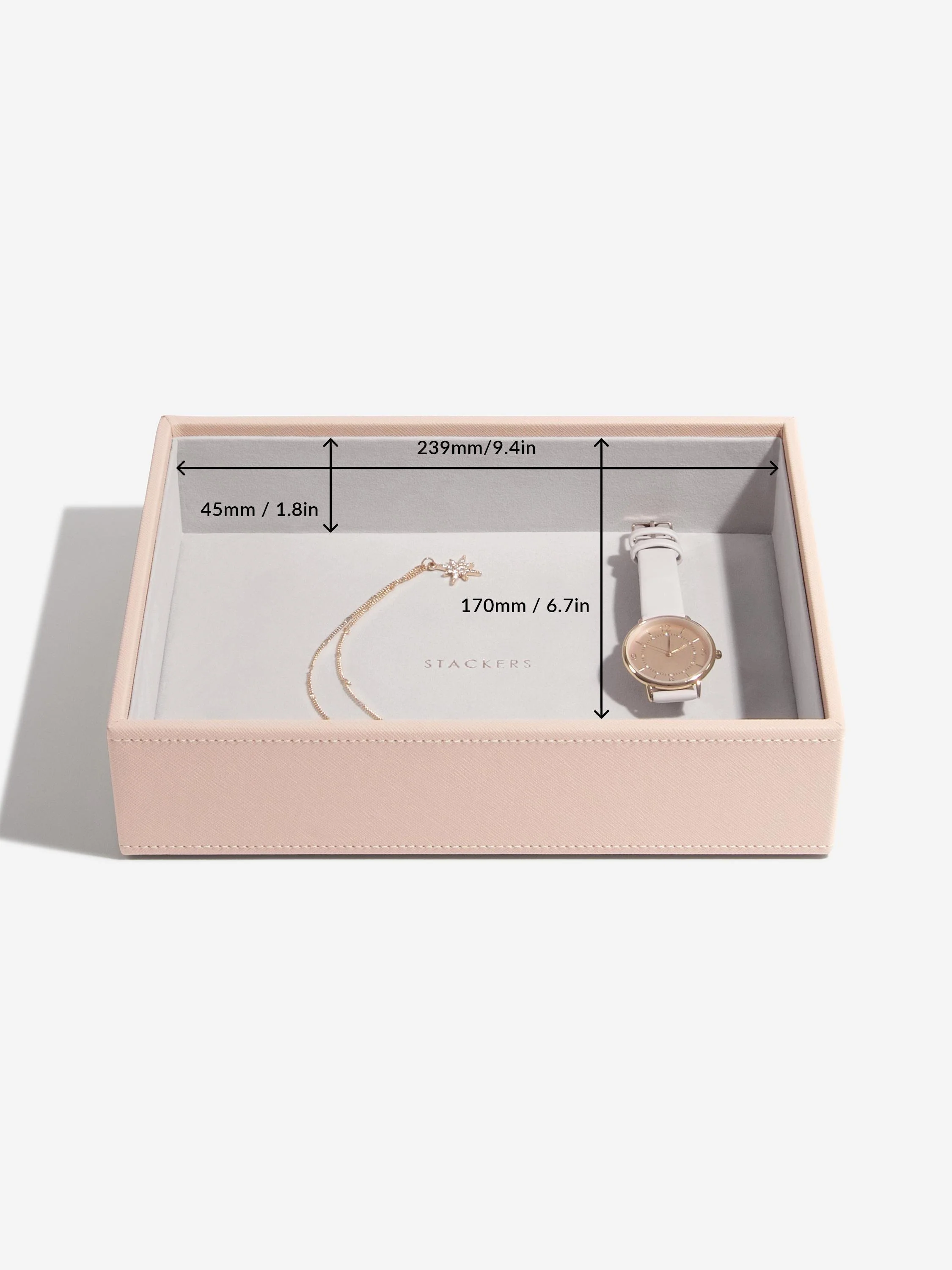 Blush Pink Classic Chunky Jewellery Layer - Image 8
