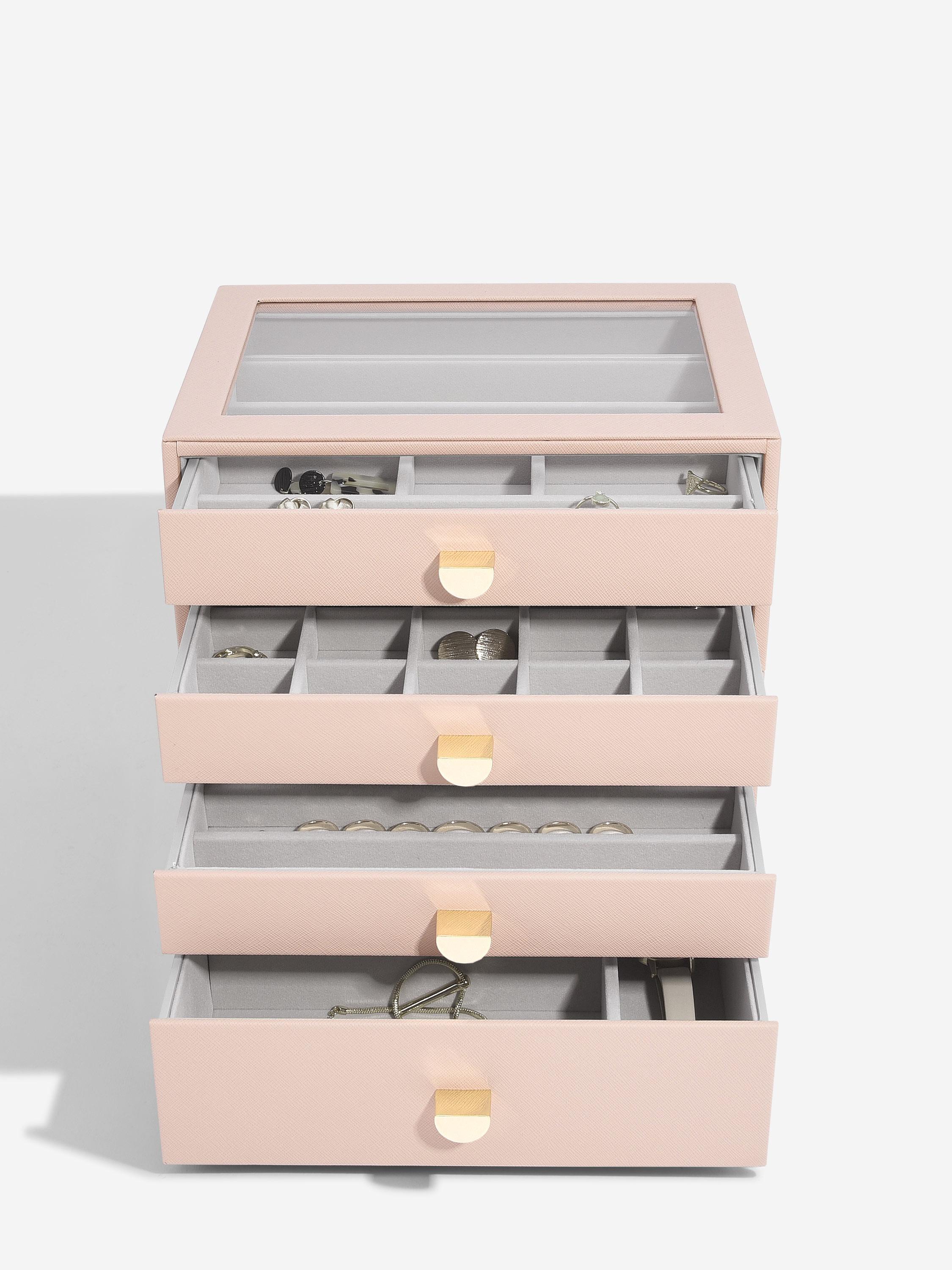 Blush Classic Display Jewellery Box Set of 4 - Image 8