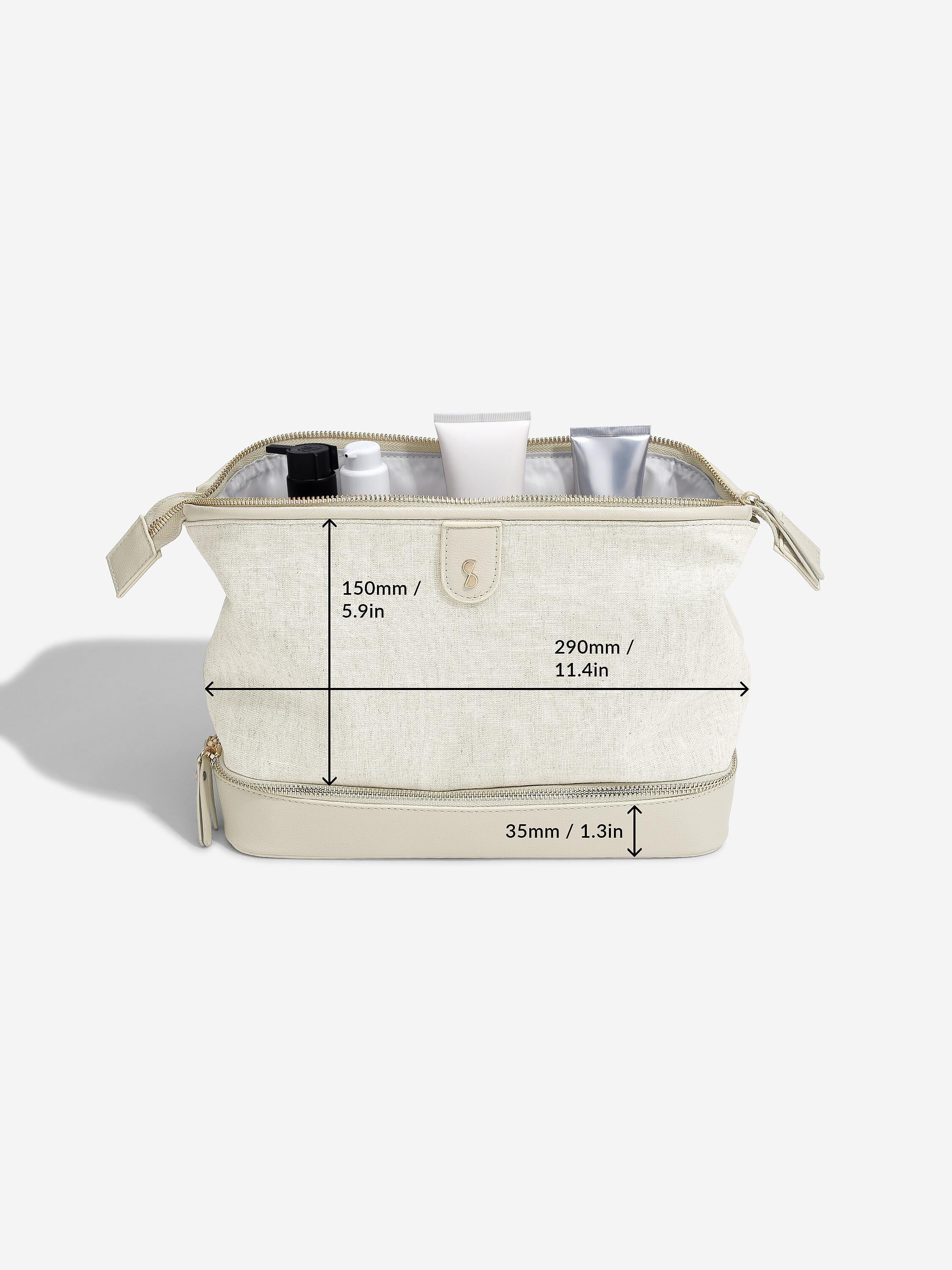 Large Canvas Washbag — Cosmetic Mark (Imperfect) - Image 7