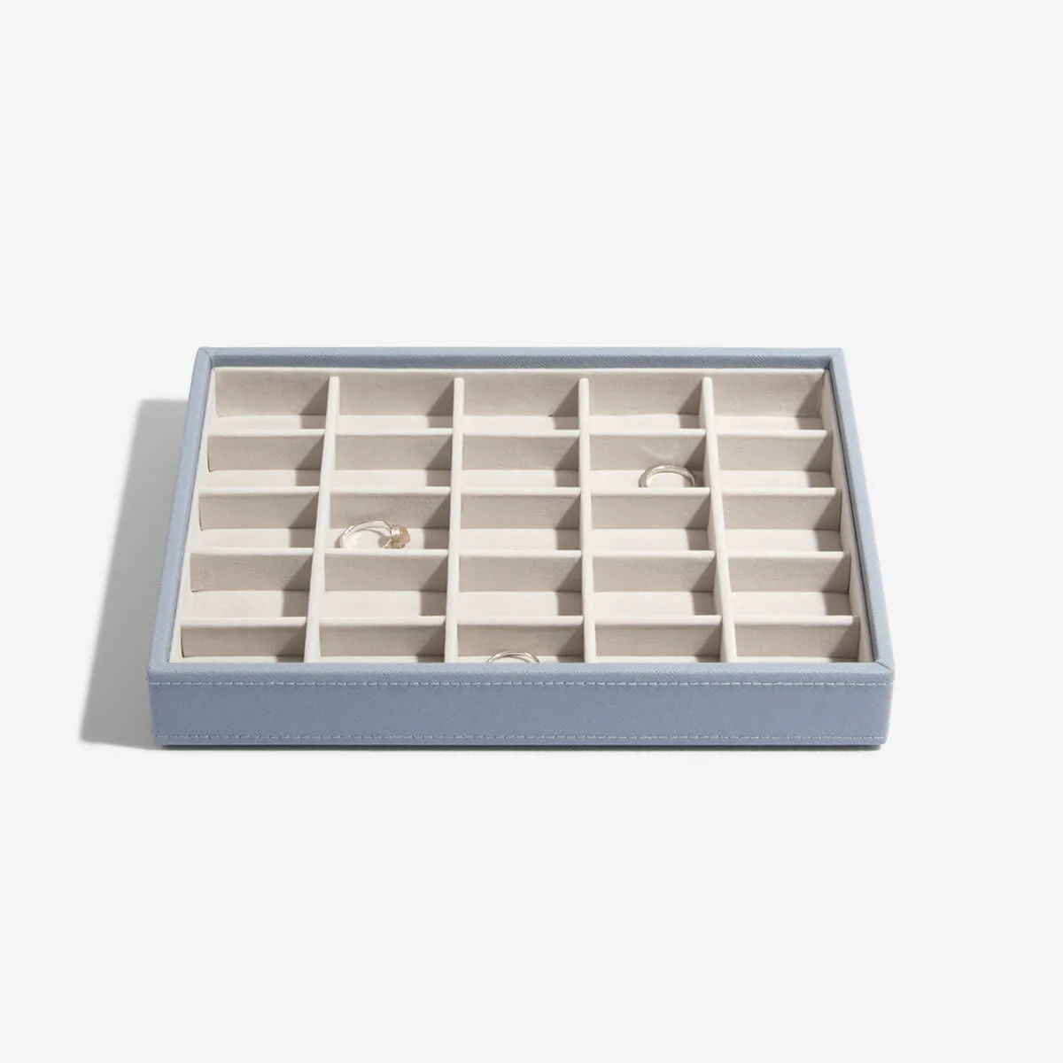 Dusky Blue Classic Jewellery Box - Image 13