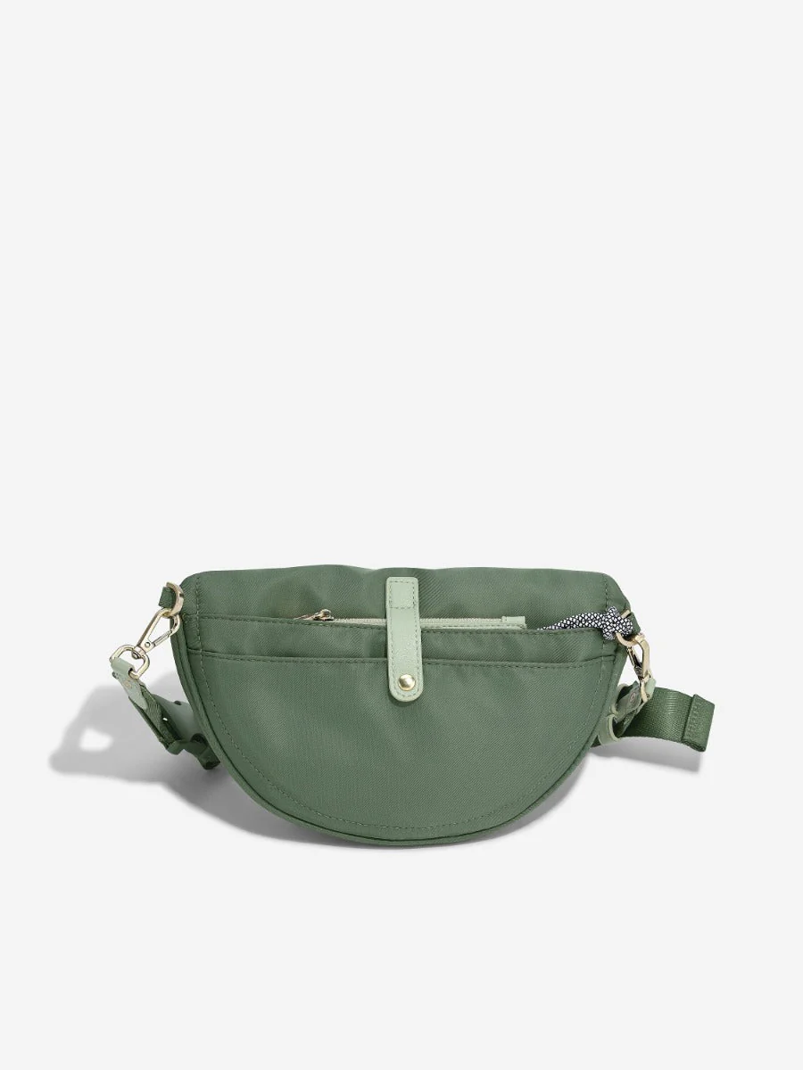 Green Recycled Nylon Bumbag - Image 6