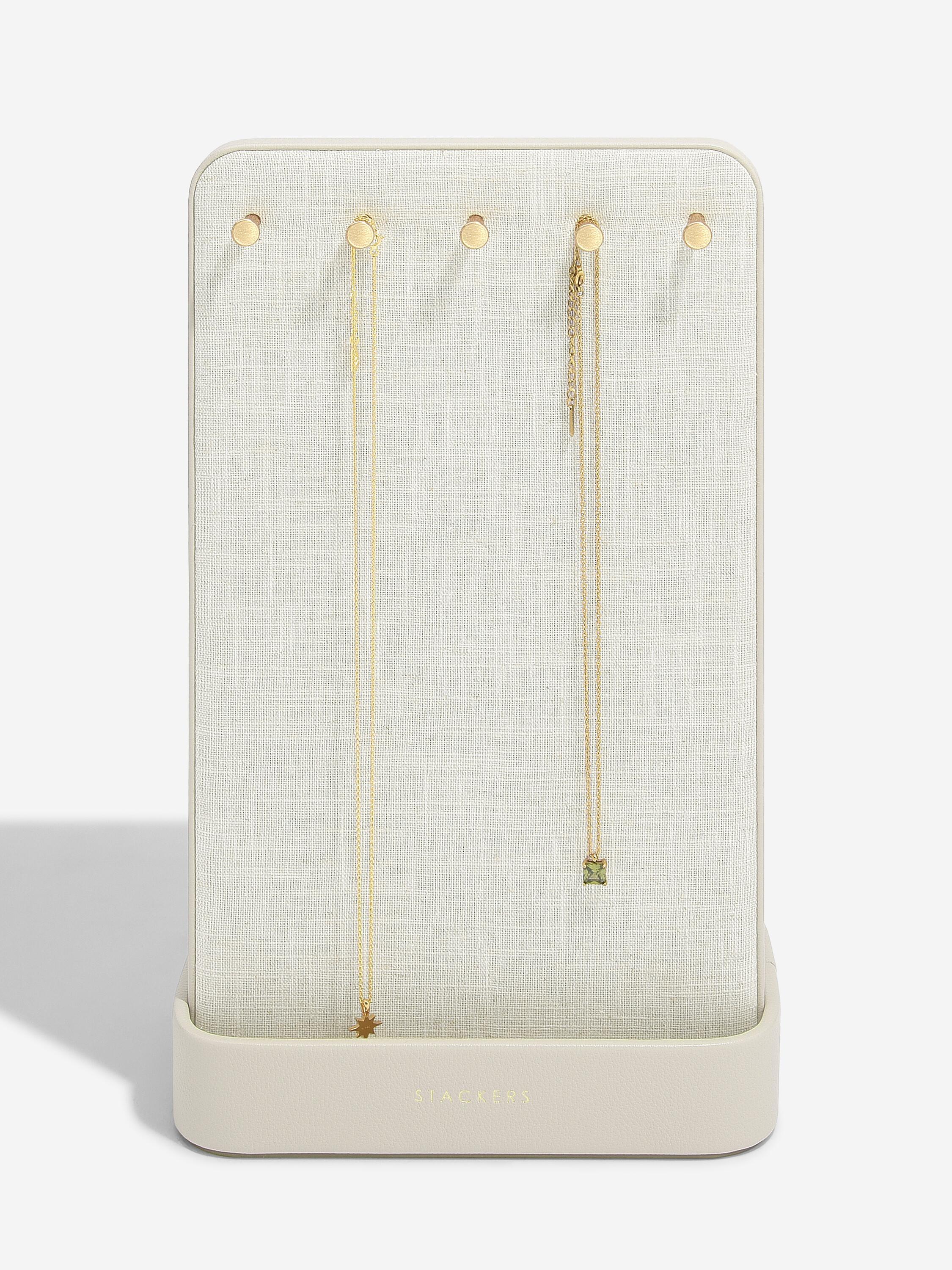 Oatmeal & Linen All-In-One Jewellery Stand - Image 3