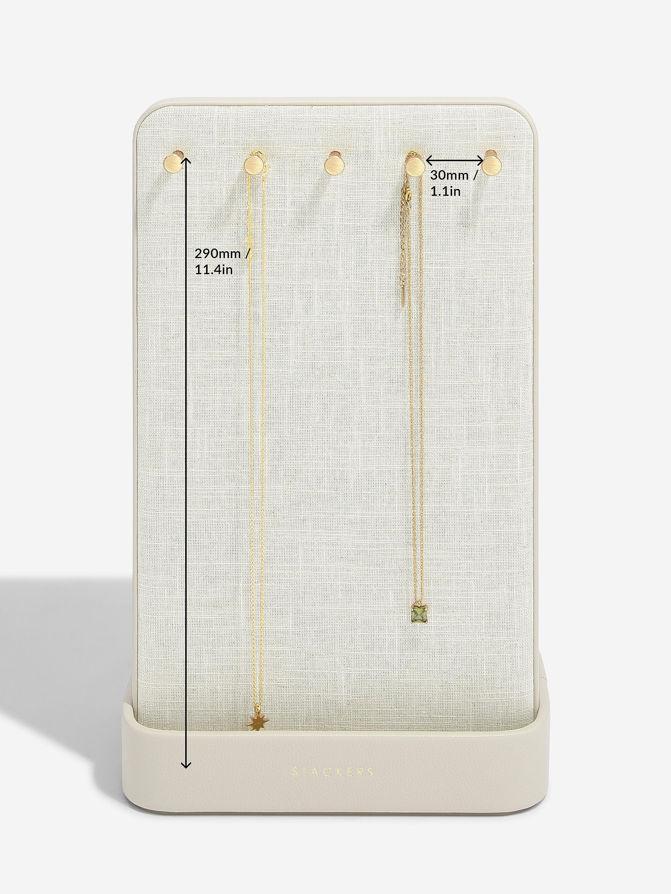 Oatmeal & Linen All-In-One Jewellery Stand - Image 6