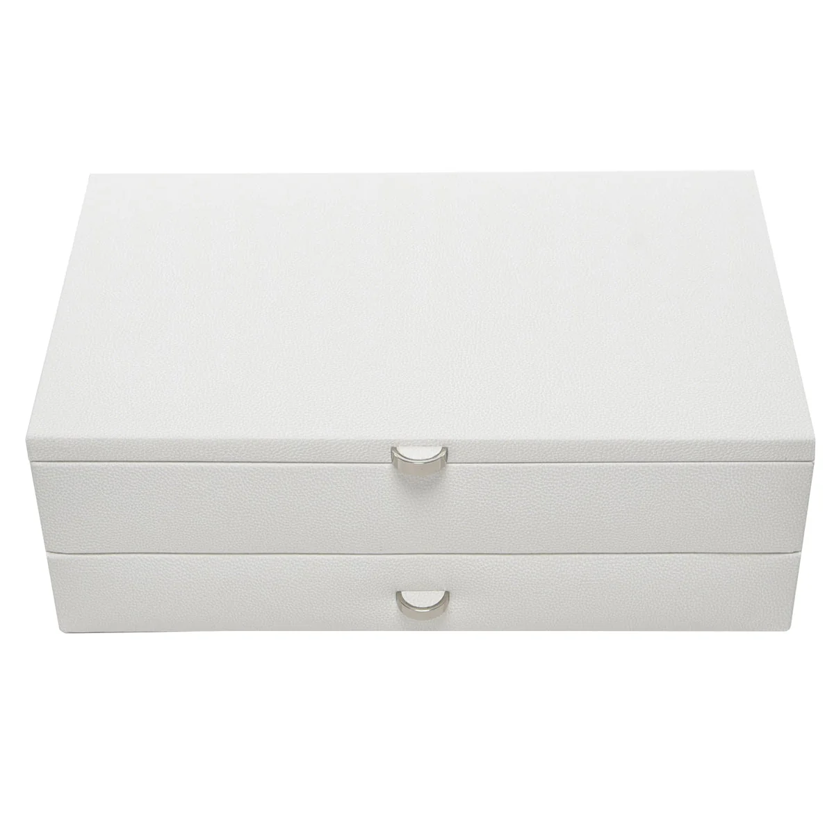 Medium White Boutique Jewellery Box - Image 3