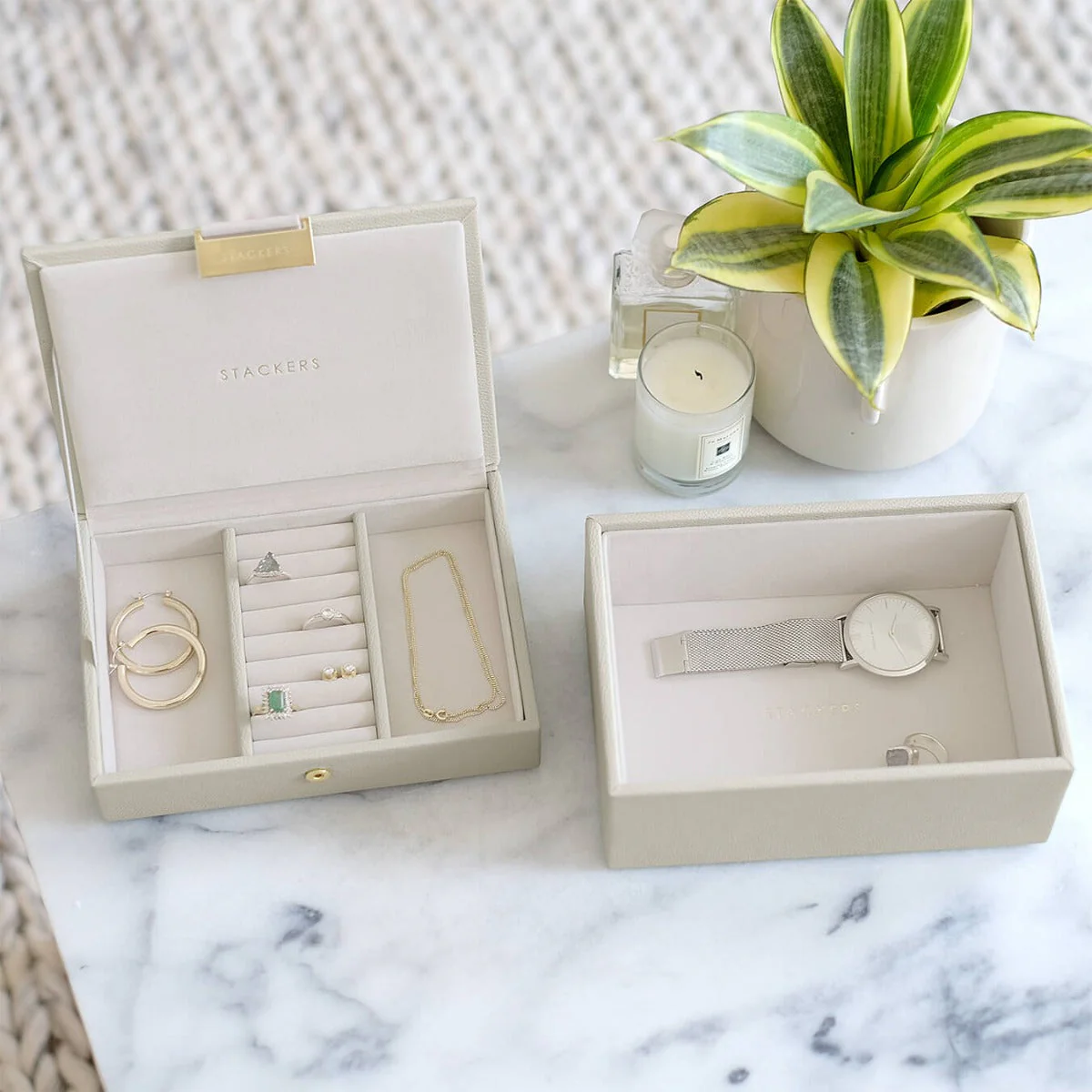 Oatmeal Mini Jewellery Box - Image 5