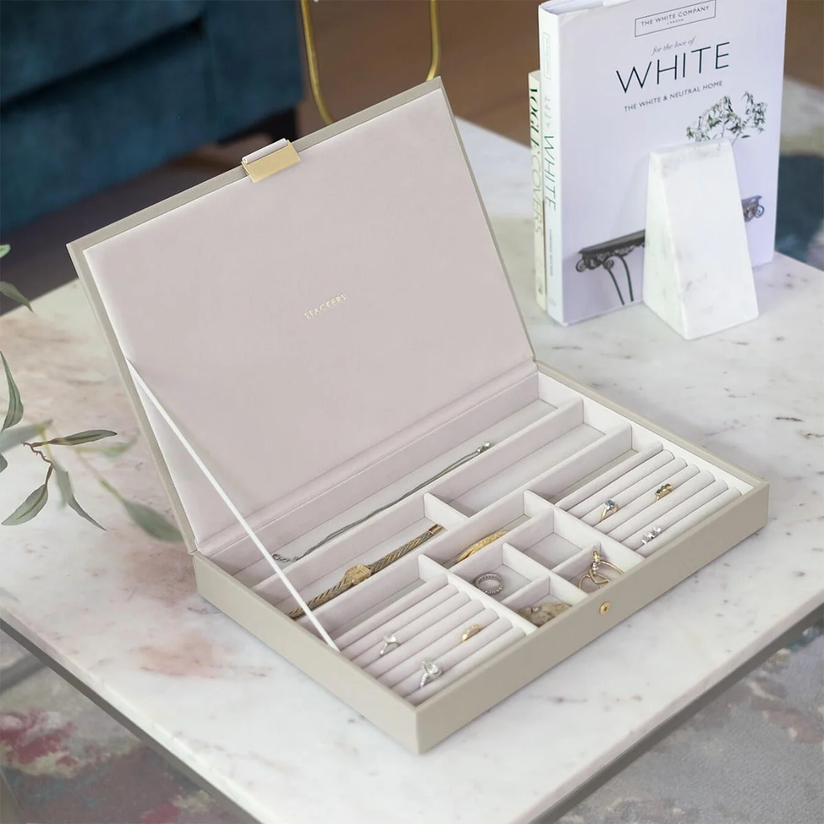 Oatmeal Supersize Jewellery Box Lid - Image 3