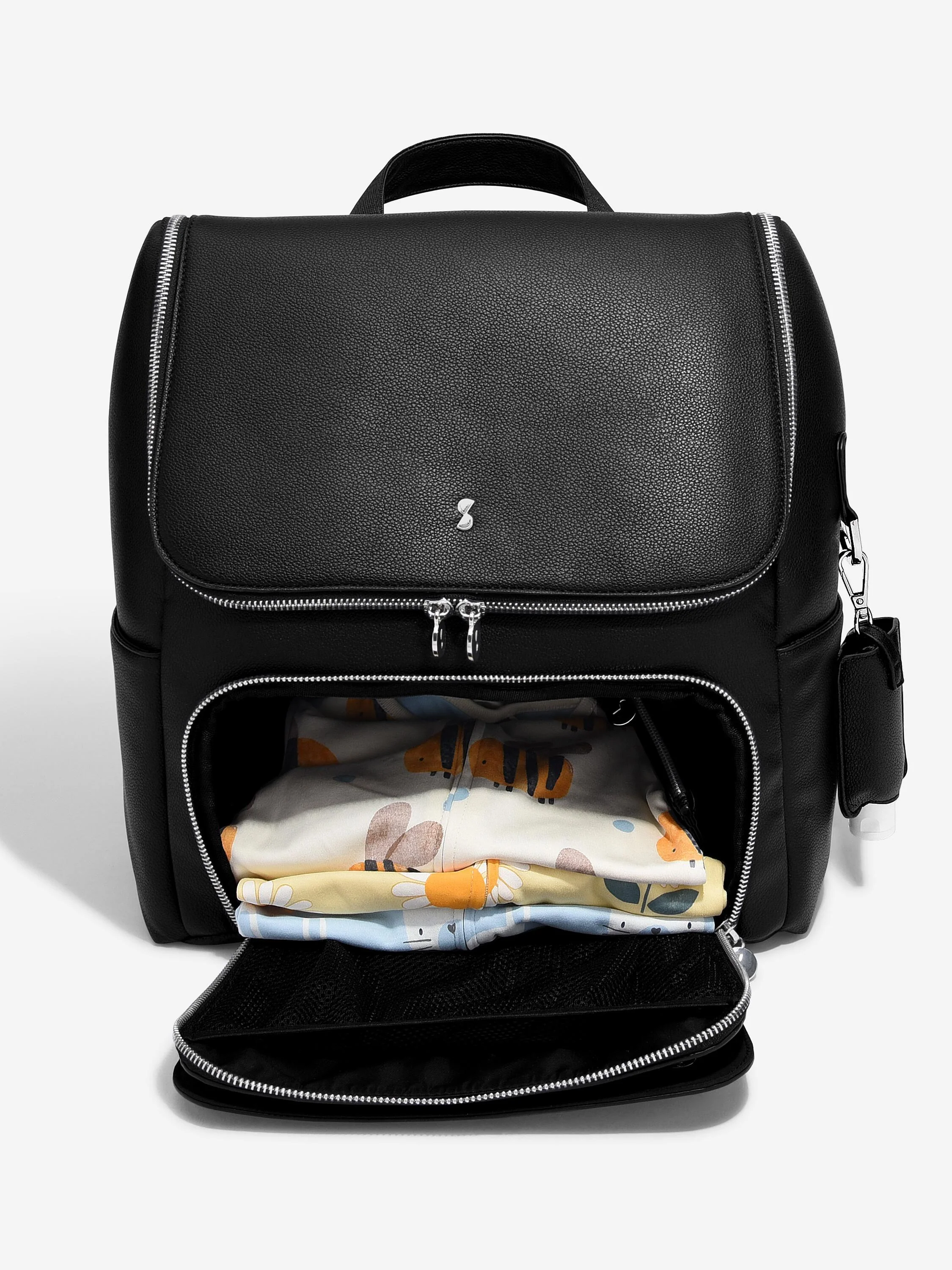 Black Baby Changing Backpack - Image 5
