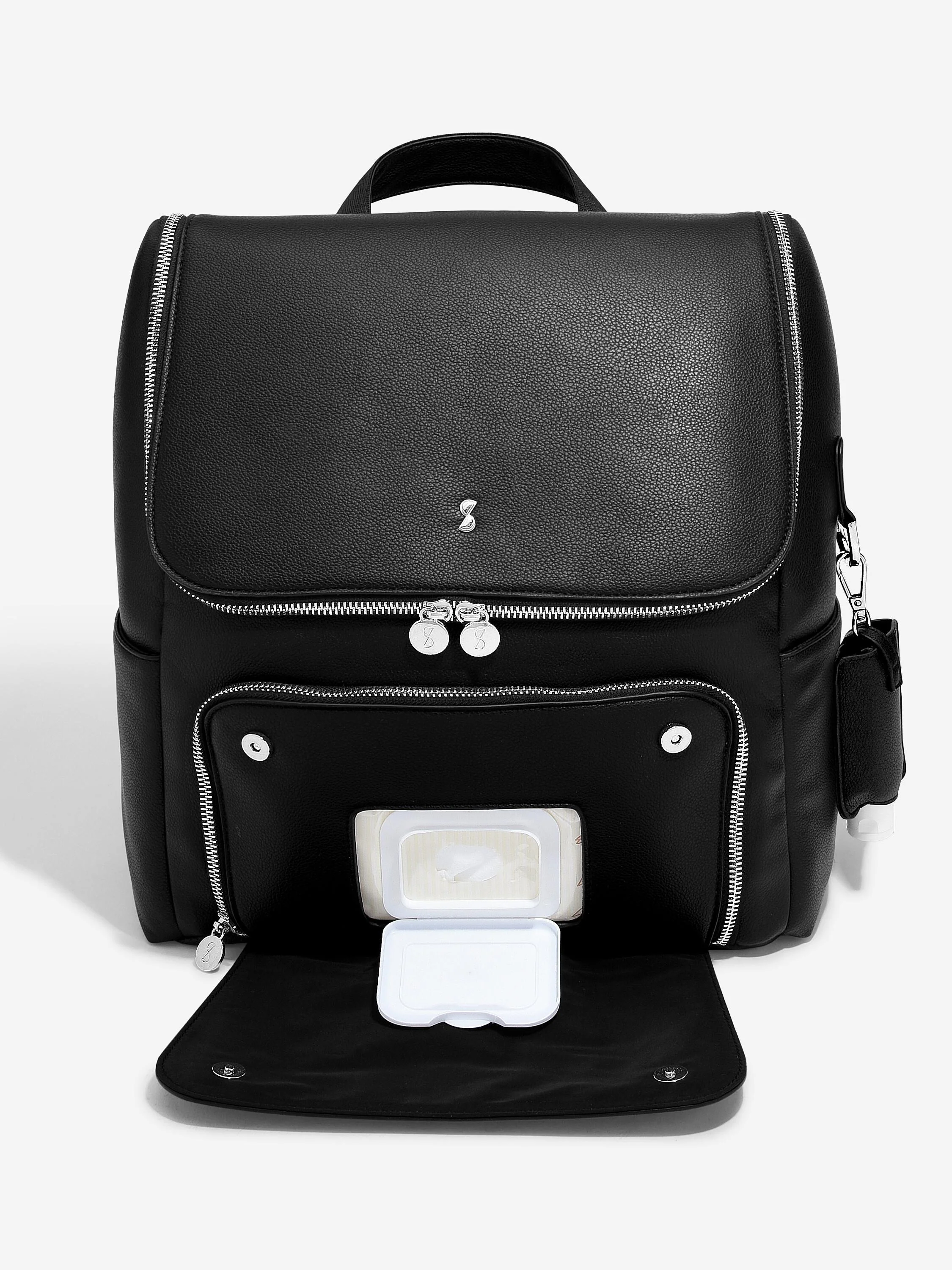 Black Baby Changing Backpack - Image 8