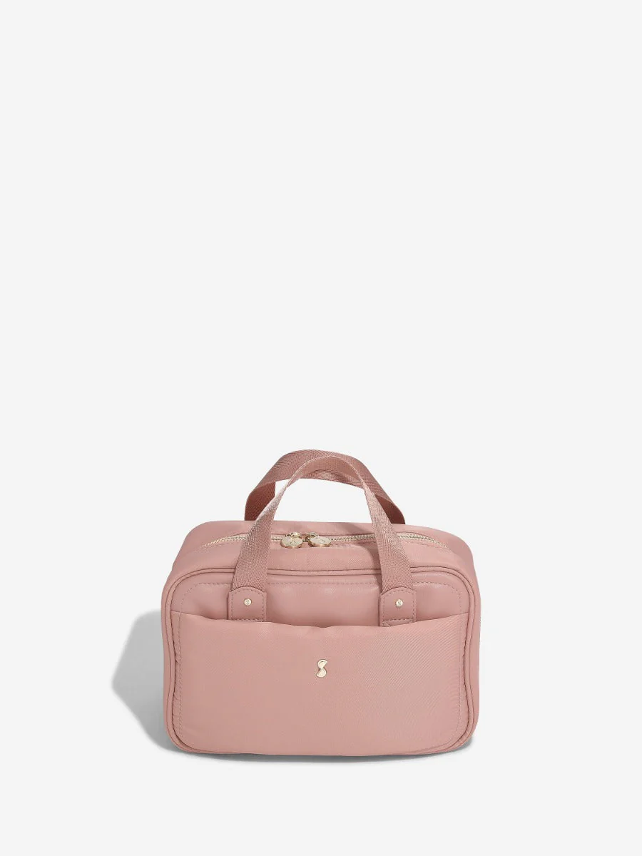 Pink Recycled Nylon Washbag - Image 6