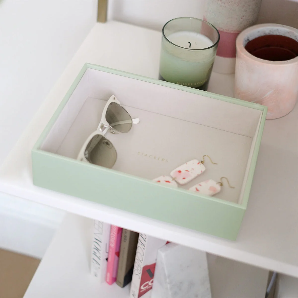 Sage Green Classic Chunky Jewellery Layer - Image 3