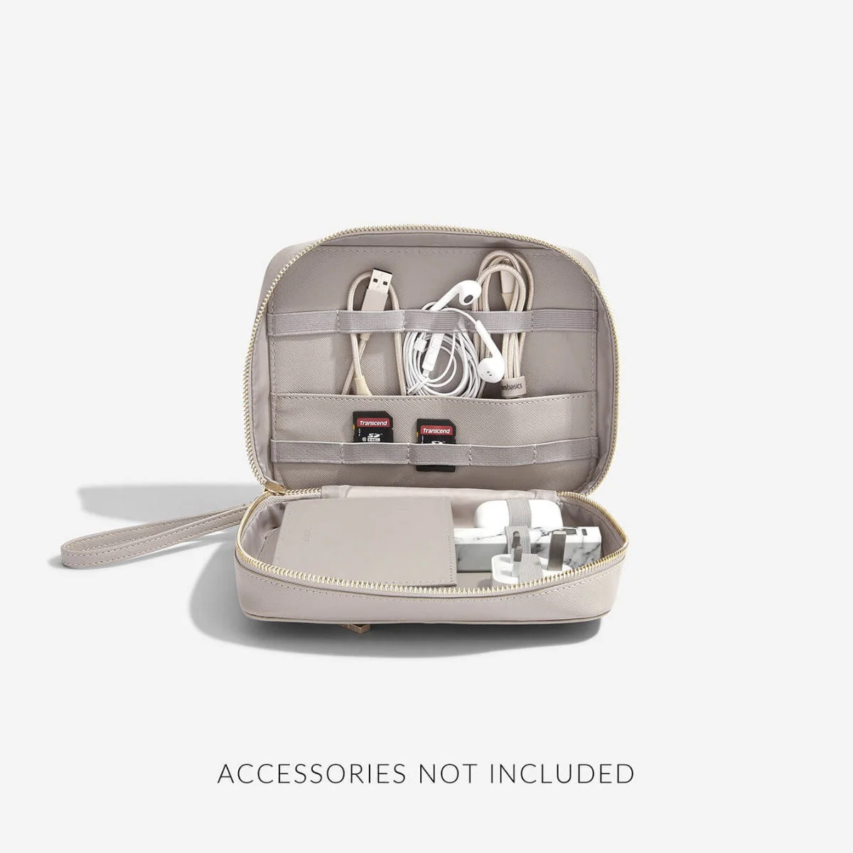 Taupe Cable Tidy Bag - Image 6