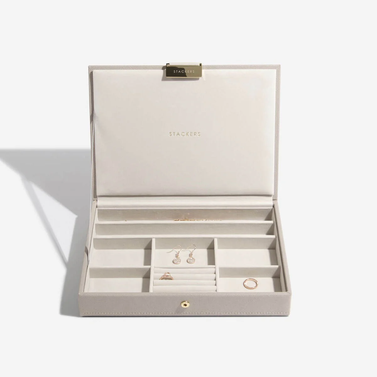 Taupe Classic Jewellery Box - Image 13