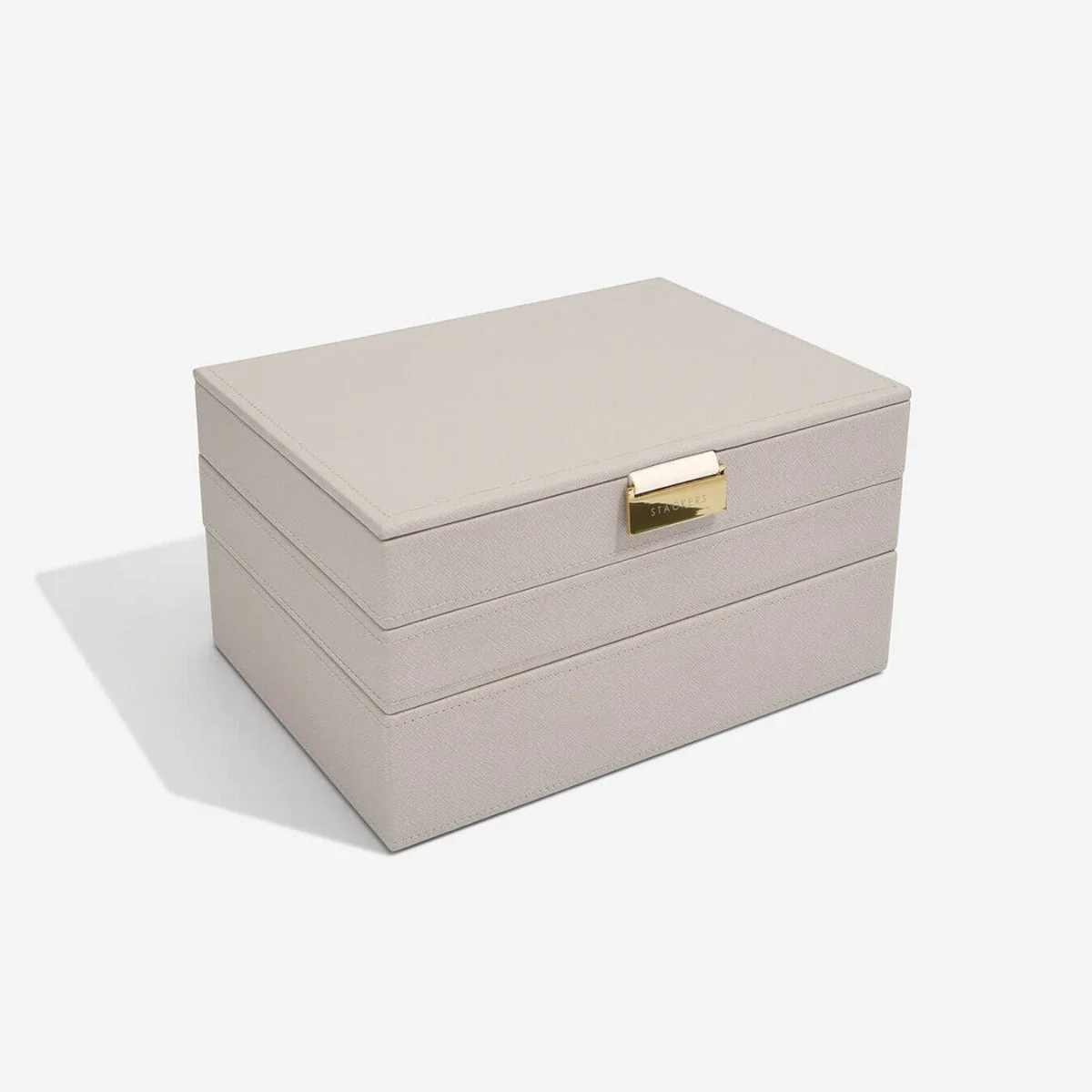 Taupe Classic Jewellery Box - Image 3