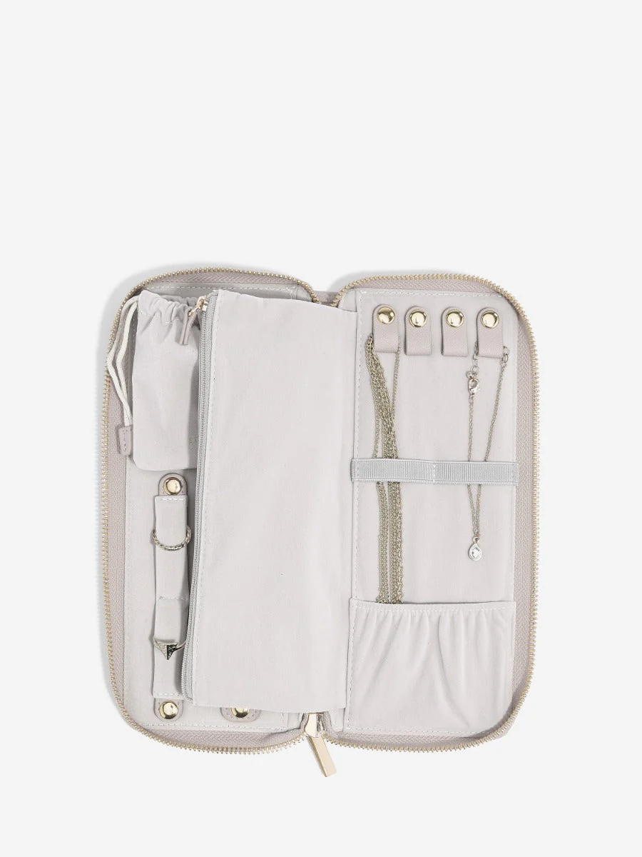 Taupe Jewellery Roll - Image 3