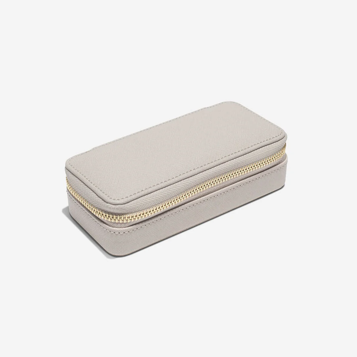 Taupe Medium Travel Jewellery Box - Image 4