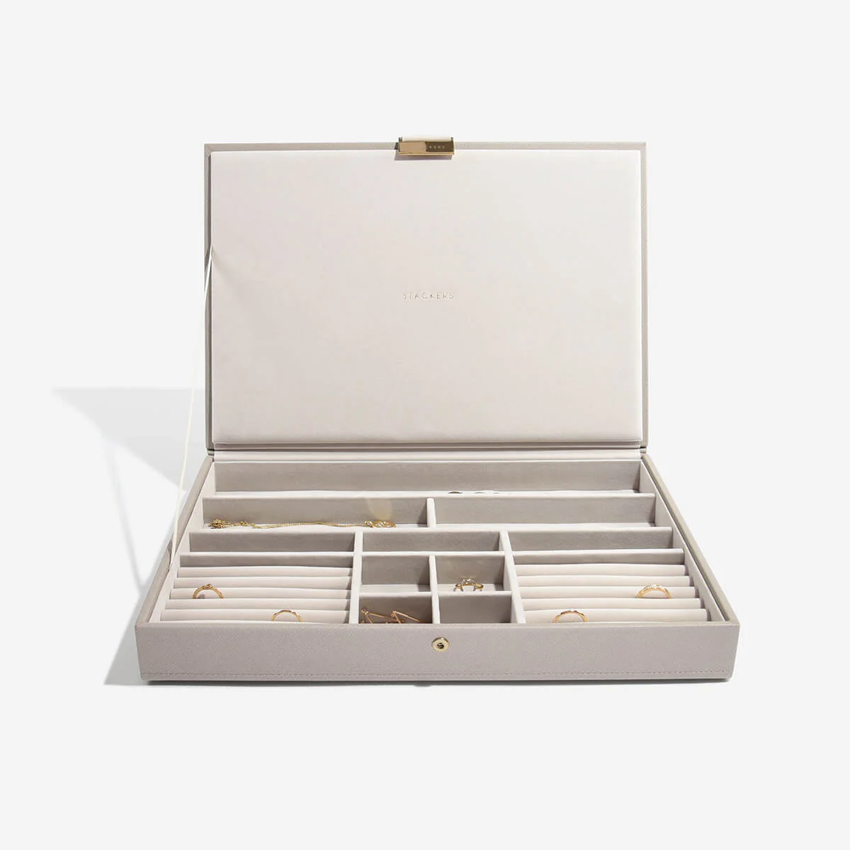 Taupe Supersize Jewellery Box - Image 7