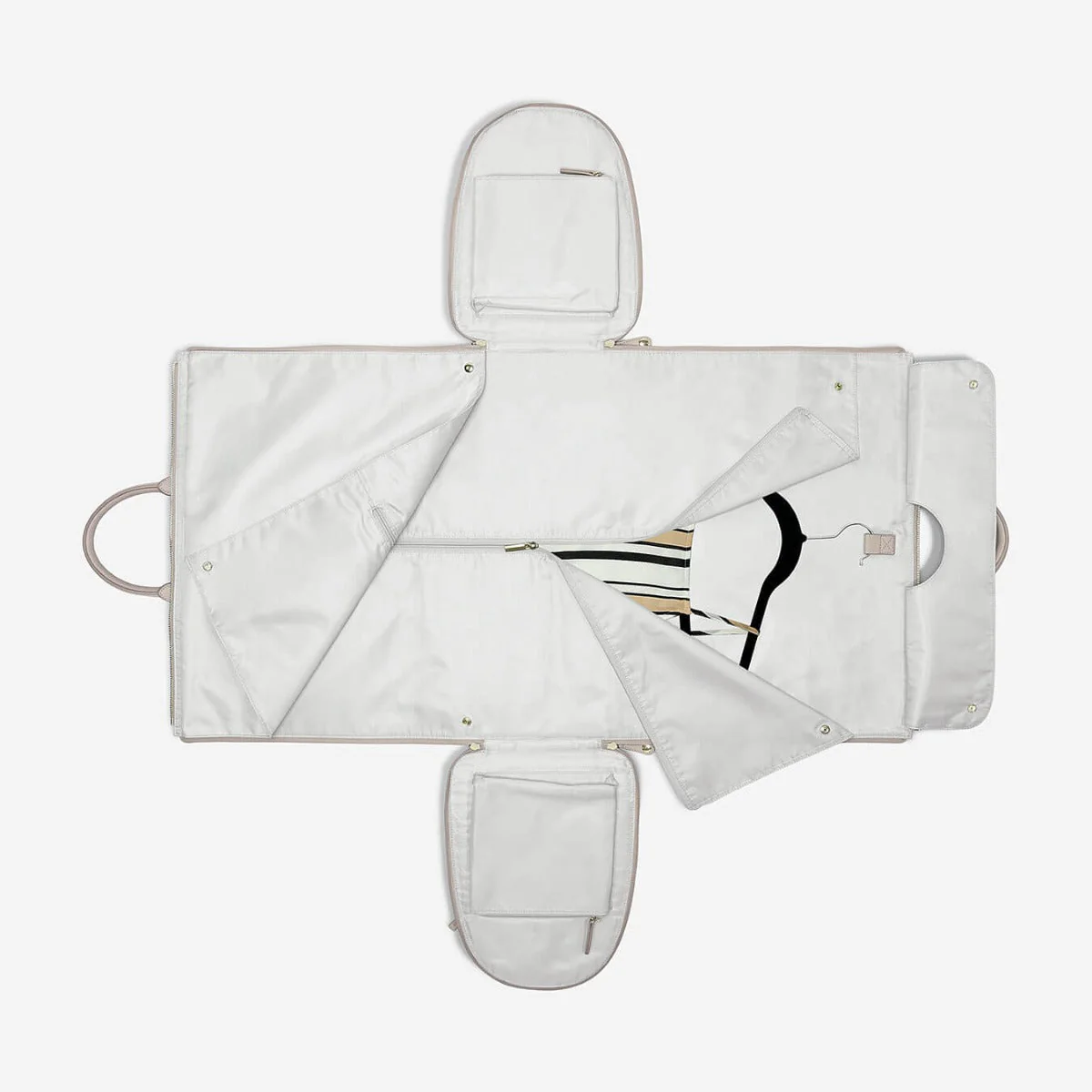 Taupe Zipped Garment Bag - Image 14
