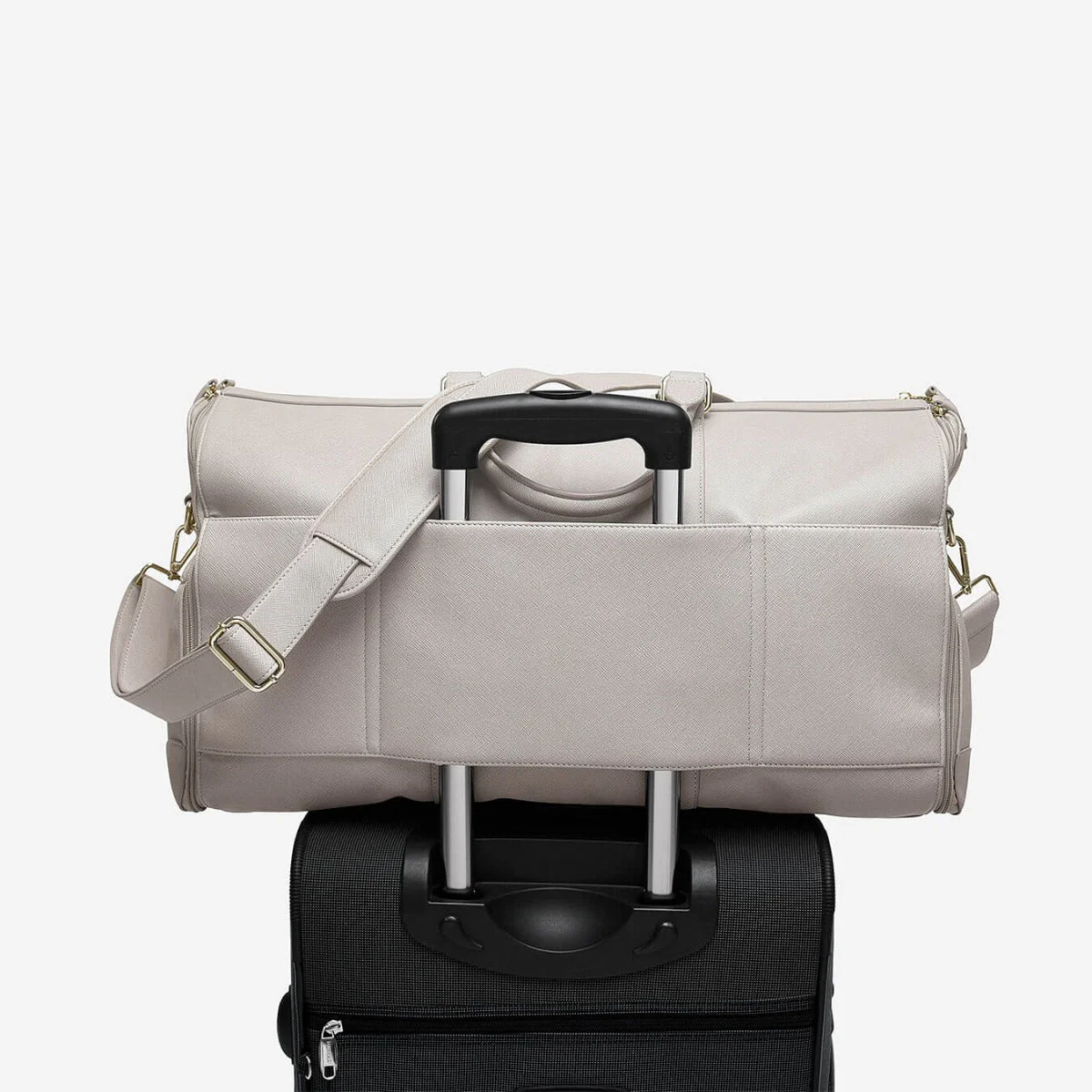 Taupe Zipped Garment Bag - Image 6