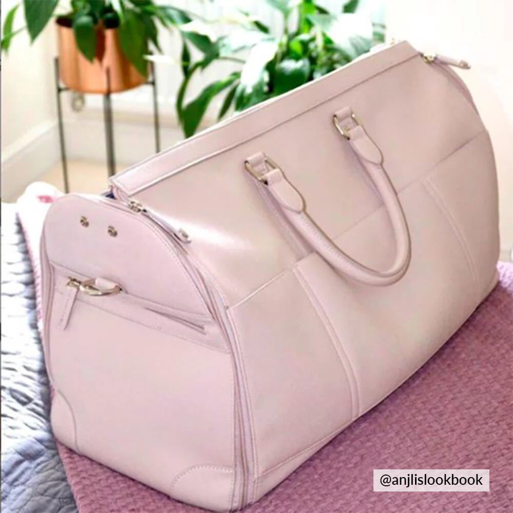 Taupe Zipped Garment Bag - Image 8
