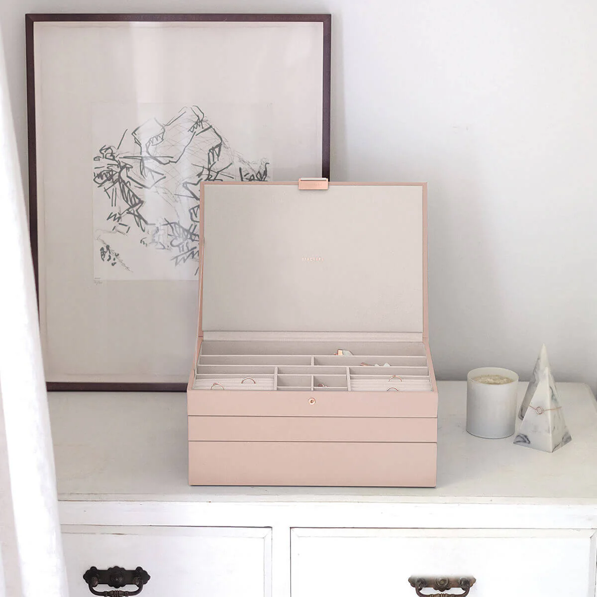 Blush Supersize Jewellery Box - Image 7