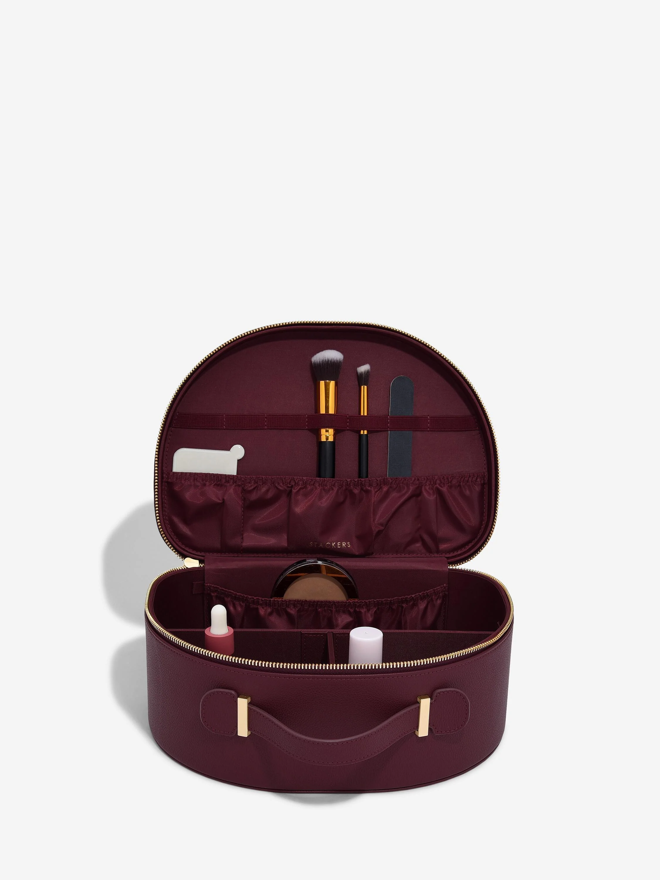 Burgundy Vanity Case - Image 3