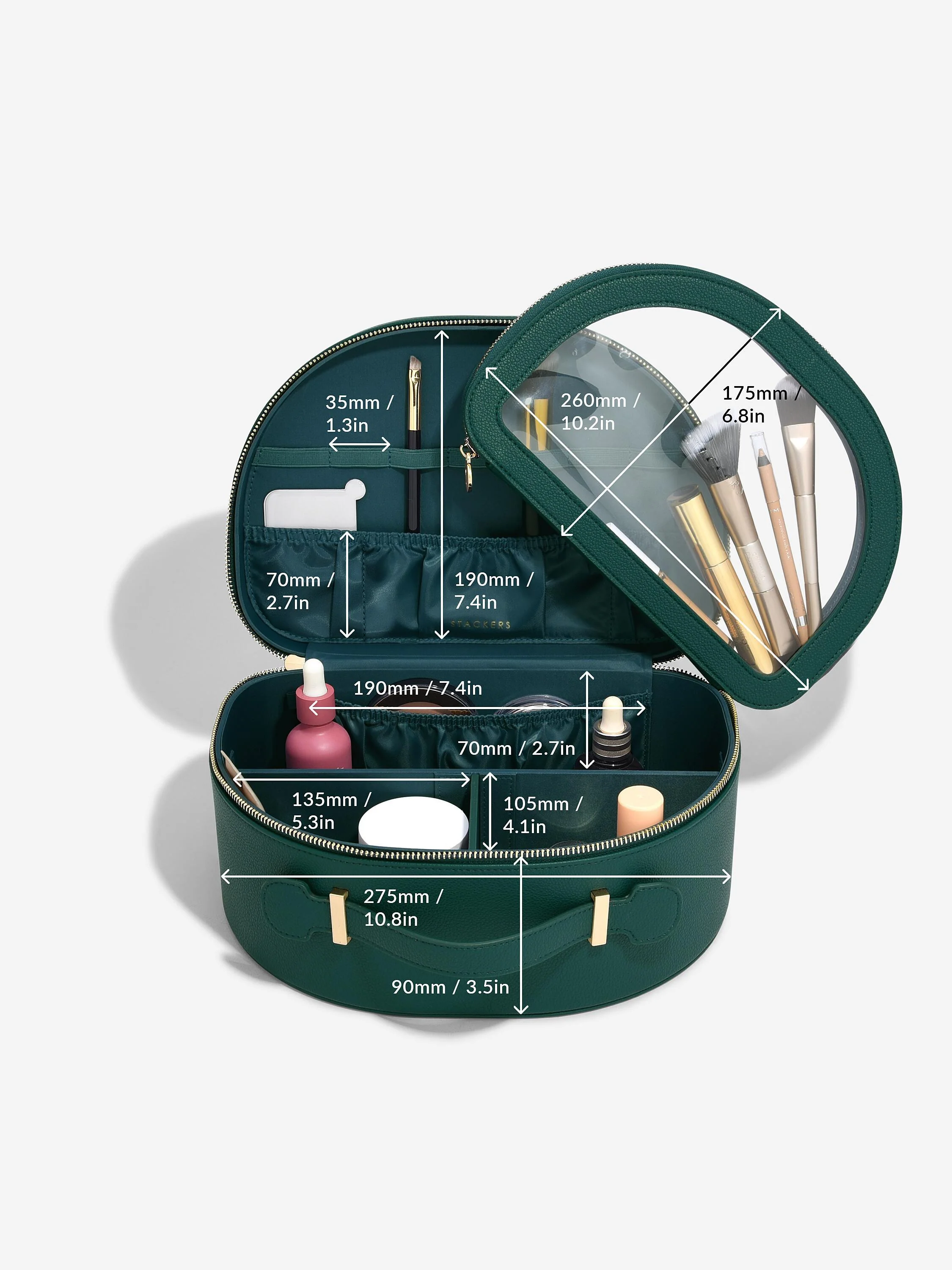 Forest Green Vanity Case - Image 6