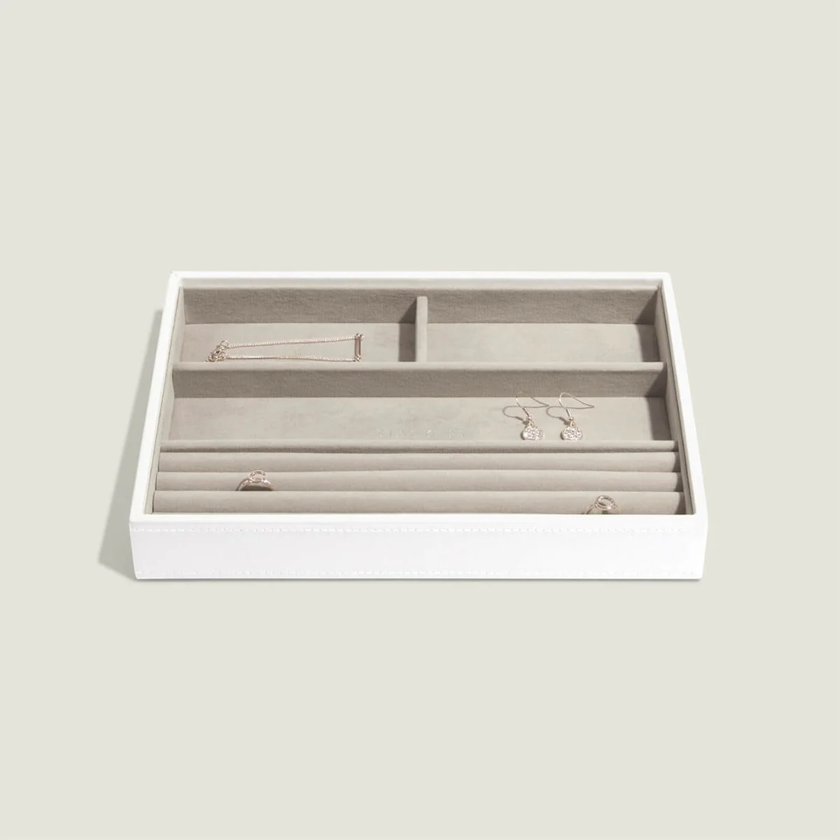 White Classic Jewellery Box Set of 4 - Image 5