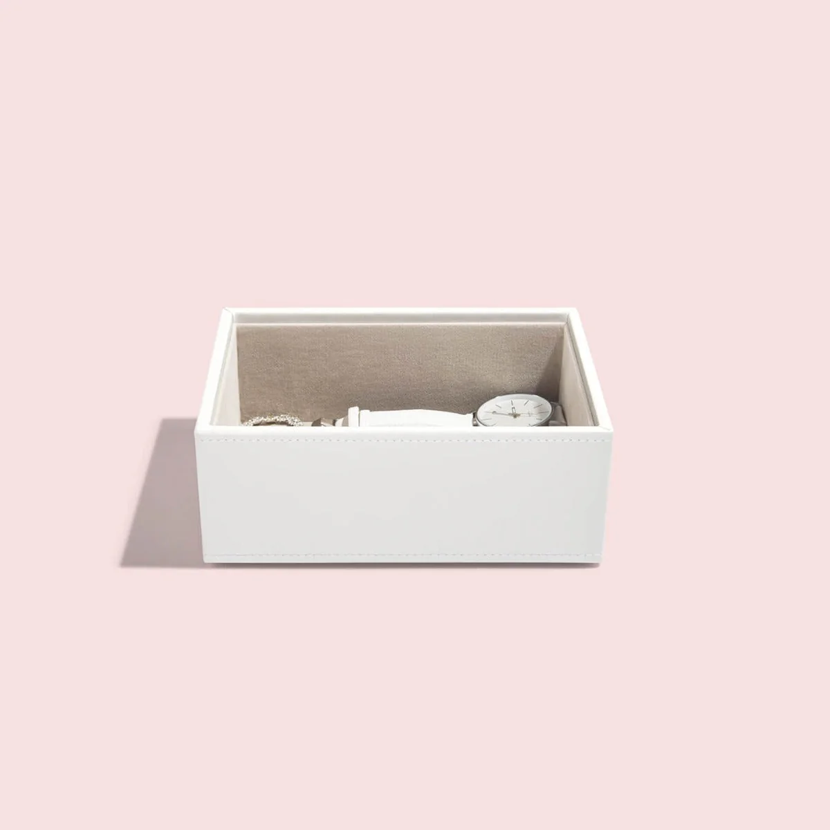 White Mini Jewellery Box - Image 7