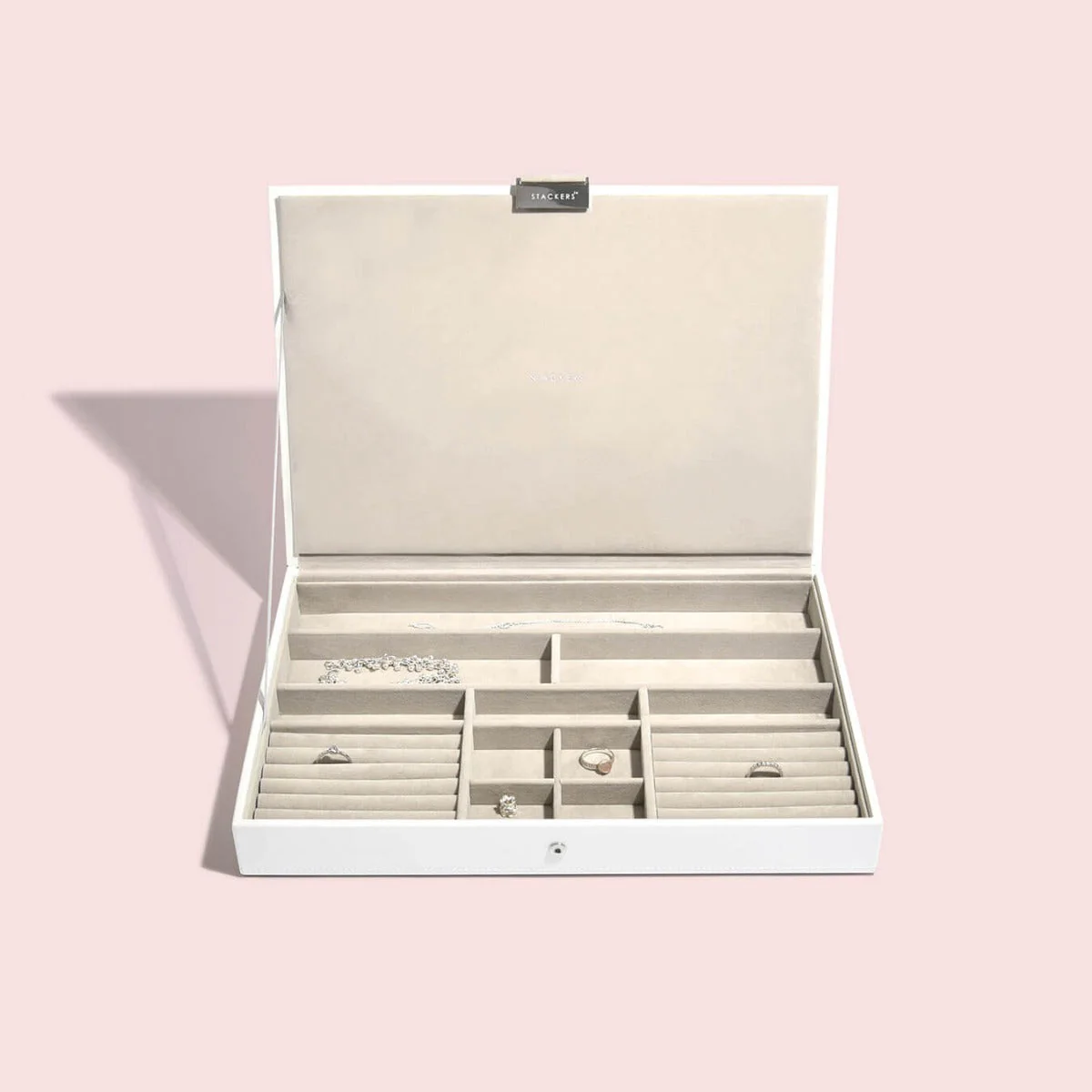 White Supersize Jewellery Box - Image 10