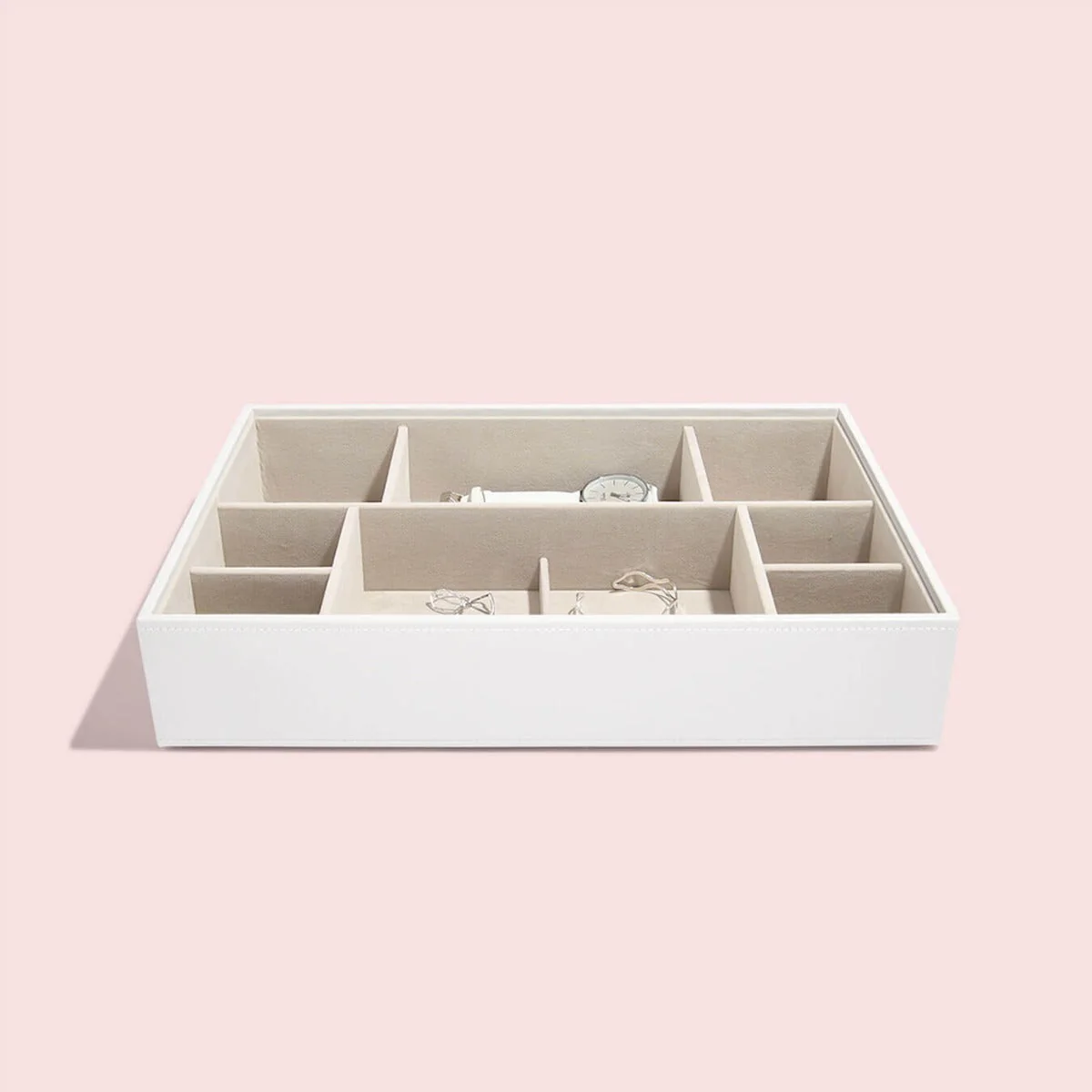 White Supersize Jewellery Box - Image 9